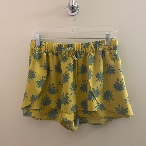 Zara flowered skort